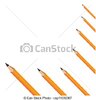 siete-vector-pencils-amarillo-clipart-vectorial_csp11030307.jpg