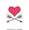 corazón-símbolo-flechas-dos-dibujo_csp65609294.jpg