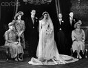 A wedding photo of George, 7th Earl of Harewood, and 1st wife  in 1949.jpg