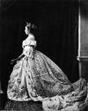Queen Victoria of Prussia (Eldest child of Queen Victoria of UK) in her coronation gown, 1888.jpg