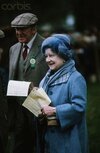 Queen Elizabeth the Queen Mother at the races with a friend.1980.jpg