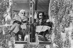 Queen Juliana of the Netherlands (L) on a chair lift in Grindelwald.1967.jpg