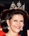 Ruby Tiara (c1905) by E. Wolff & Co. for Crown Princess Margaret of Sweden here Queen Silvia 1.jpg
