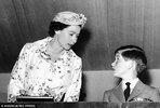 The Queen, with Charles in 1957.jpg