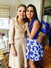 2015-Empress Farah with granddaughter Princess Iman.jpg