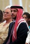 Crown Prince Hussein of Jordan and King Abdullah\'s mother Princess Muna al-Hussein.jpg