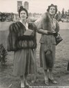 Princess Margaret with Duchess of Kent sees the Derby at Epsom, 1950.jpg