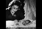 Princess Elizabeth with her one-month-old son Prince Charles of Edinburgh, on December 21, 1948.jpg