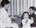 Michiko with Princess Sayako and (now Crown) Prince Naruhito.jpg